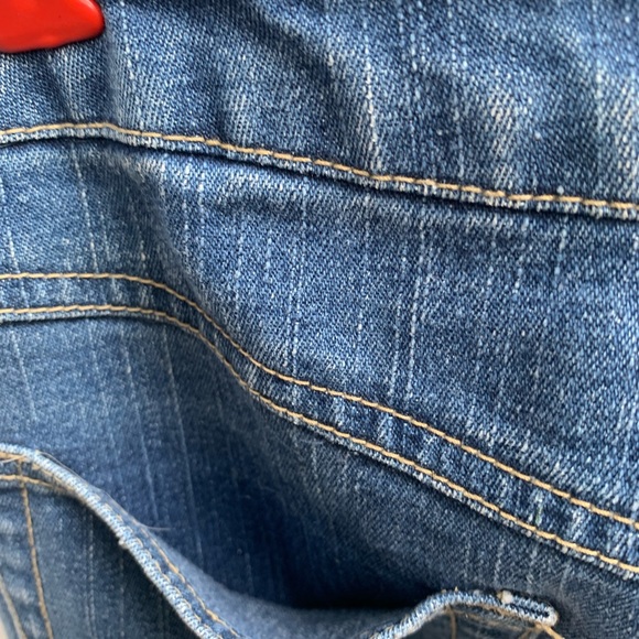 Bongo Brand Stretch Denim Jean Skirt Size 7/8 - Picture 7 of 11